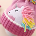 Beanie & Glove Set -Pink Unicorn